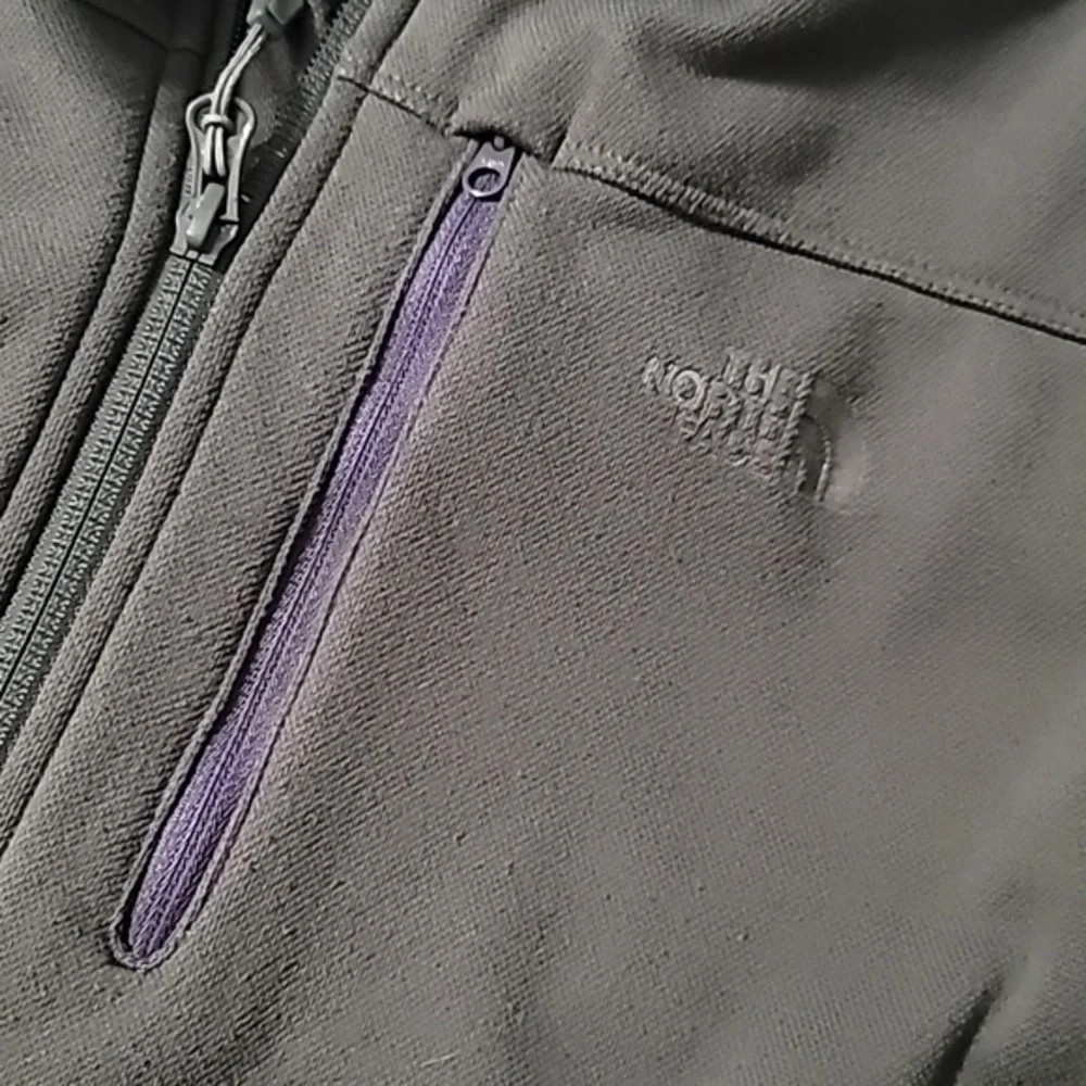The North Face Vapor Wick Hunter Green Full Zip Fleece Jacket Men's XL‎